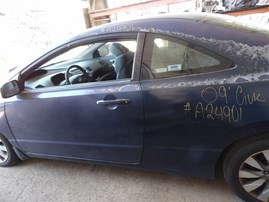 2009 Honda Civic EX Navy Blue Coupe 1.8L Vtec AT #A24901